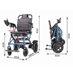  Xe lăn điện Hongye A03-PLUS 10Ah 