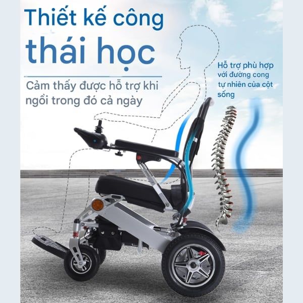 Xe lăn điện Hongye W570