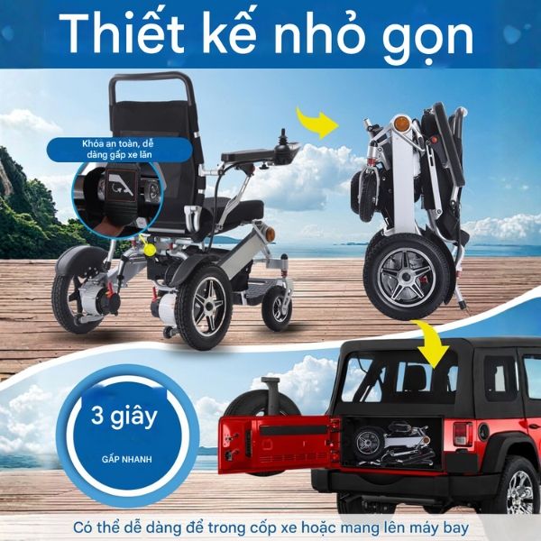 Xe lăn điện Hongye W570