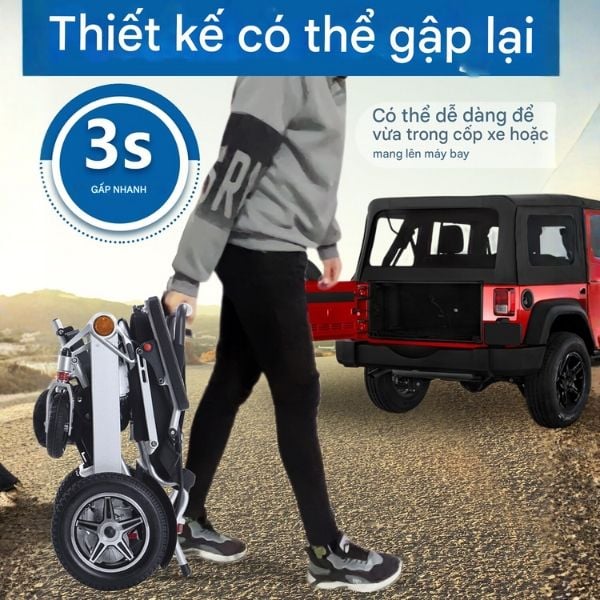 Xe lăn điện Hongye W570