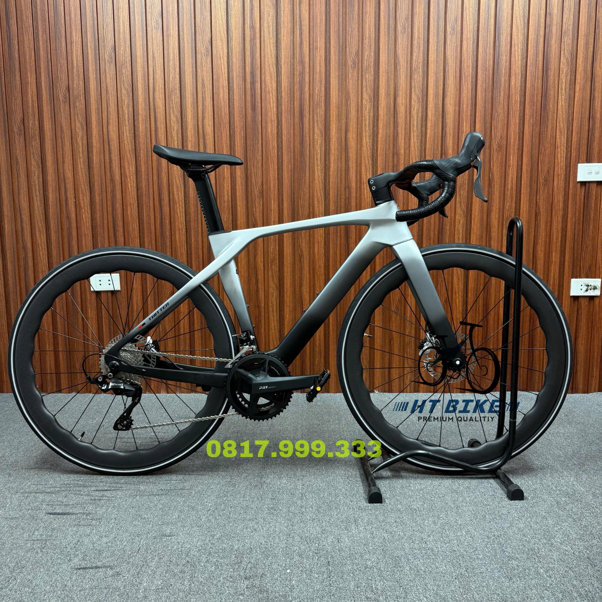 Xe Road Twitter T10 PRO Full Carbon món Shimano 105 mới nhất