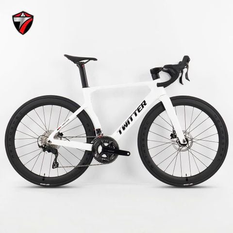  Xe đua Road Twitter T8 full carbon | Shimano 105 | Disc 22S | HT BIKE | mới nhất 
