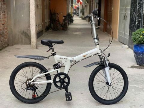  Xe đạp gấp gọn 2 giảm sóc mới nhất | HT BIKE 