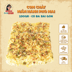 Cơm Cháy Mắm Hành Ép Khuôn Vuông