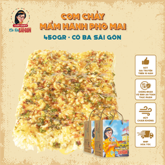 Cơm Cháy Mắm Hành Ép Khuôn Vuông