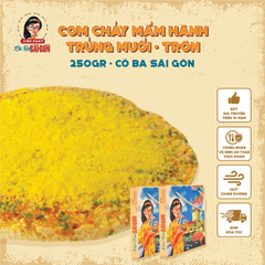 Cơm Cháy Đáy Nồi Mắm Hành Trứng Muối