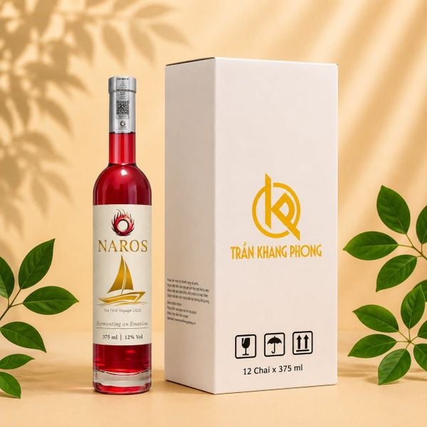  [COMING SOON…] THÙNG 12 CHAI NAROS 12% VOL (375ml/Chai) 