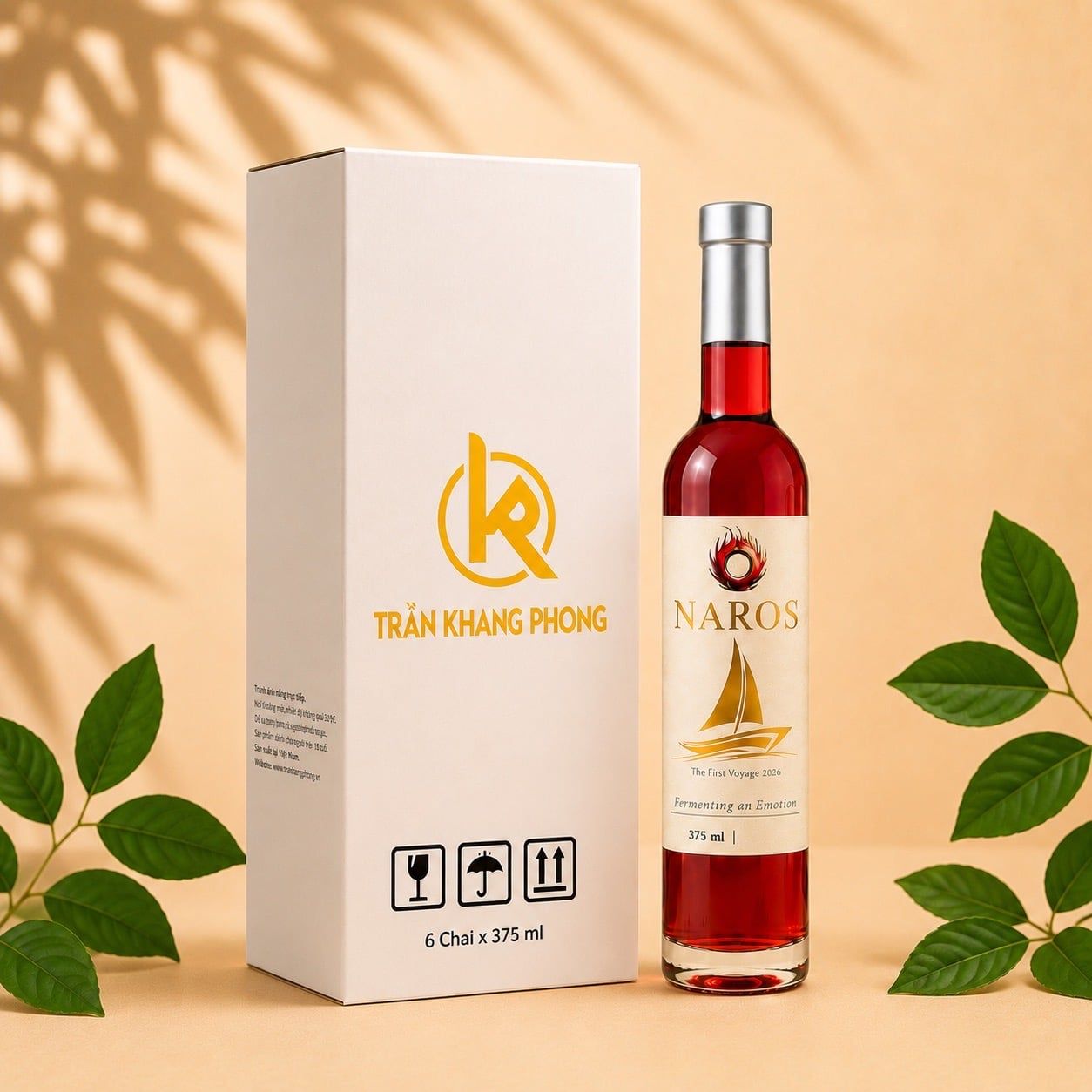  [COMING SOON…] THÙNG 06 CHAI NAROS 12% VOL (375ml/Chai) 