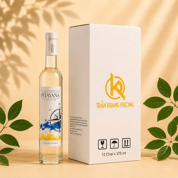  THÙNG 12 CHAI PITAYANA 15% VOL (375ml/Chai) 