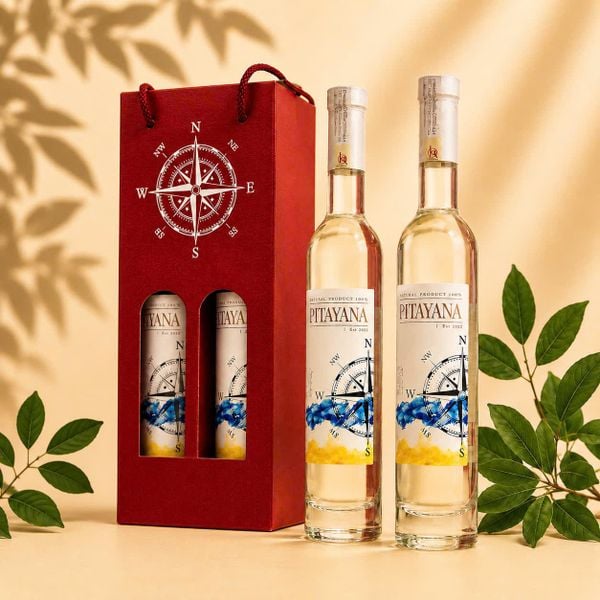  HỘP 02 CHAI PITAYANA 15% VOL (375ml/chai) 