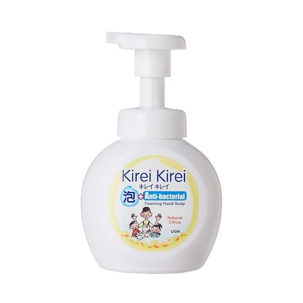  LION- Bọt rửa tay hương chanh 250ml 