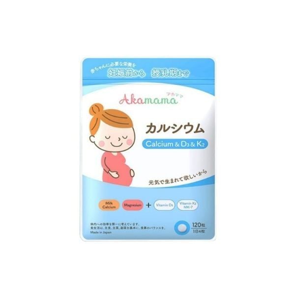  AKAMAMA- Canxi cho bà bầu 30 ngày 120v 
