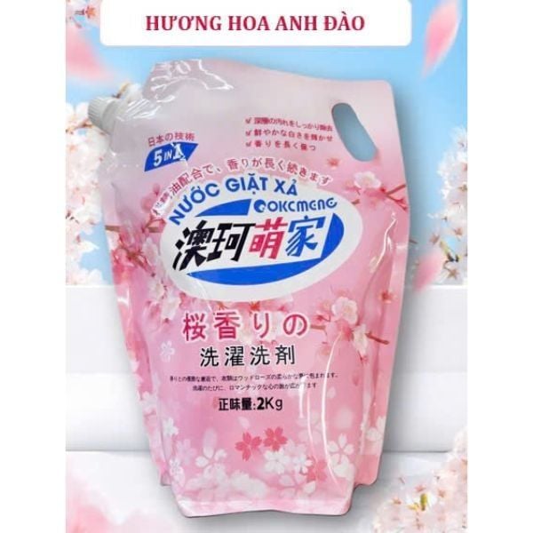  AOKEMENG- Nước giặt hương nước hoa 2kg 