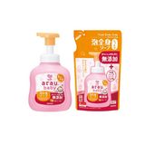  ARAU BABY- SỮA TẮM GỘI THẢO MỘC DƯỠNG ẨM TÚI 400ML 