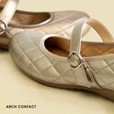  ARCHCONTACT-Giày búp bê đế bệt quai ngang 