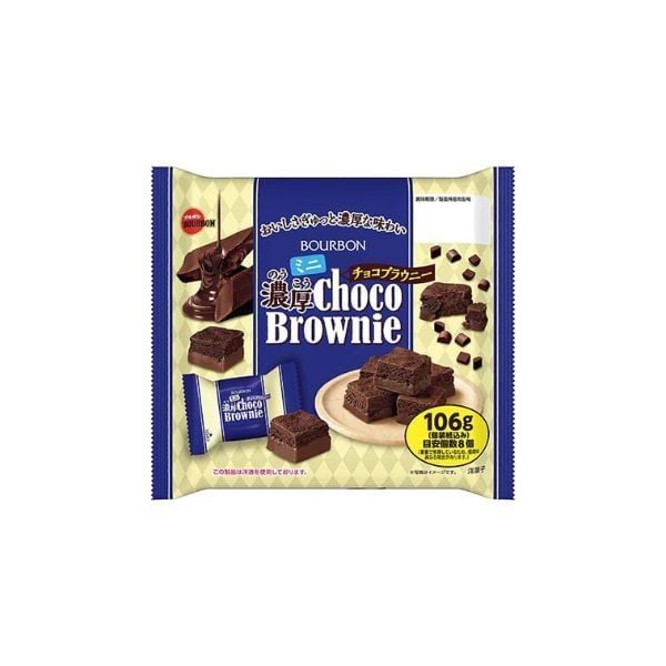  BOURBON- Bánh Brownie Choco 106g 