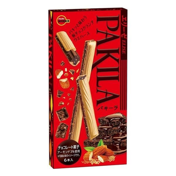  Bourbon - Bánh Pakila sô cô la hạnh nhân 6 cái 