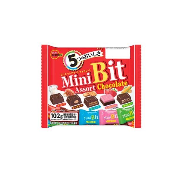  BOURBON- Socola Mini Bit hỗn hợp 102g 