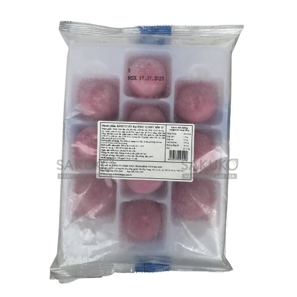  BVSG- Bánh tuyết đại phúc phúc bồn tử 10 chiếc 
