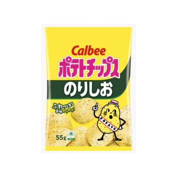  CALBEE- Snack khoai tây vị rong biển 55g 