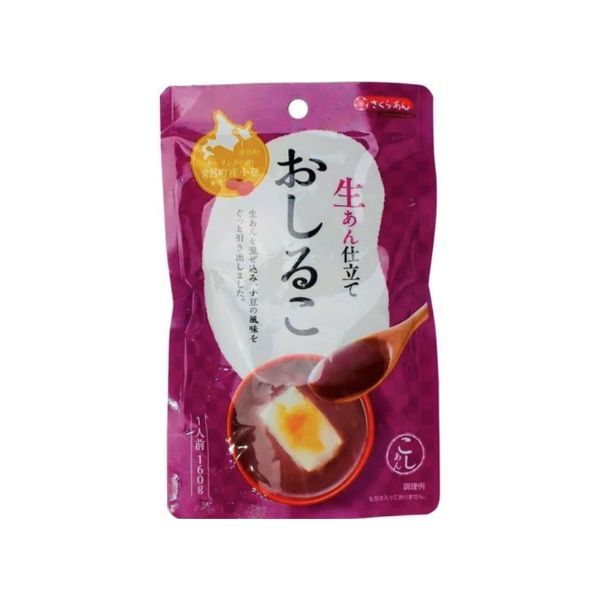  TANIO_Chè Sakuran ăn liền từ đậu đỏ xay nhuyễn 