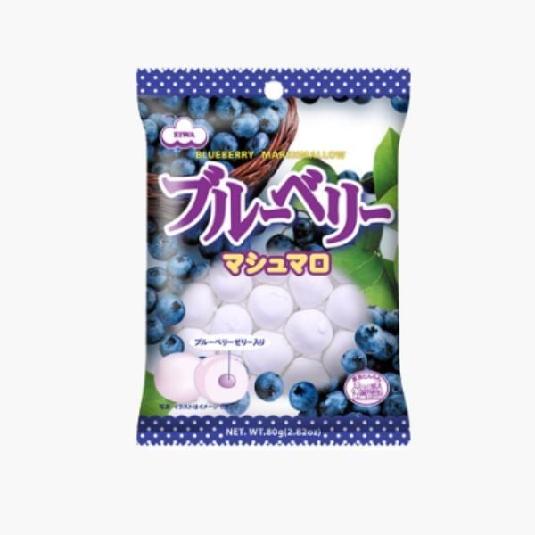  EIWA- Kẹo Marshmallow vị việt quất 