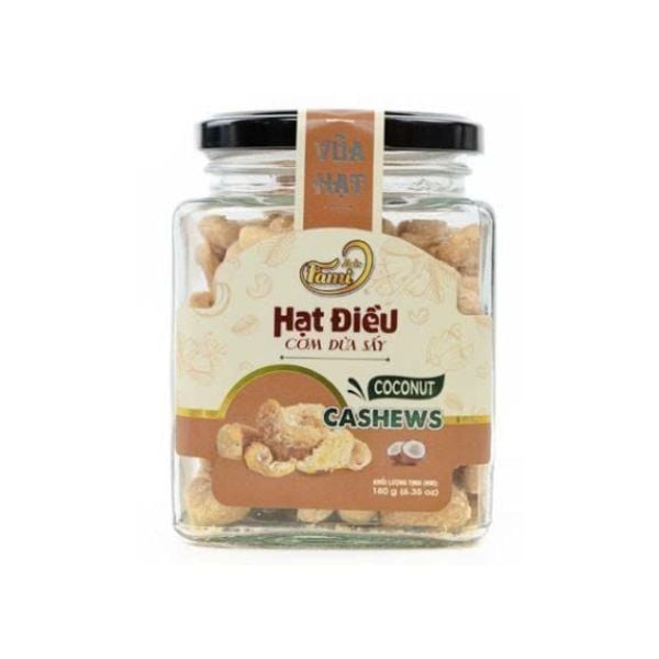  FAMINUTS- Hạt điều cơm dừa sấy hộp 180g 