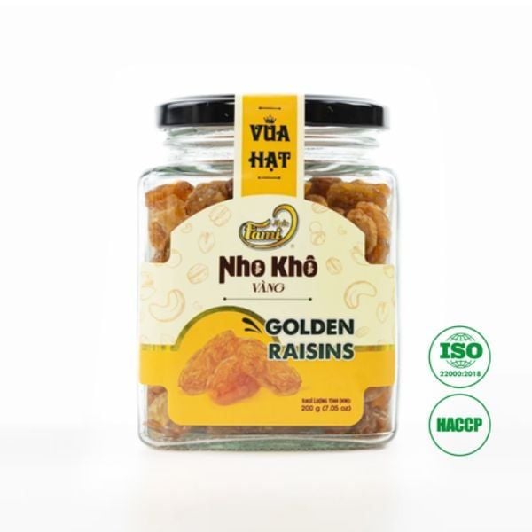  FAMINUTS- Hộp nho kho vàng 200g 