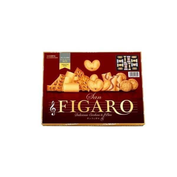  FIGARO- Hộp bánh quy cao cấp 38 chiếc 