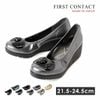 FIRSTCONTACT-Giày búp bê đế xuồng đính hoa