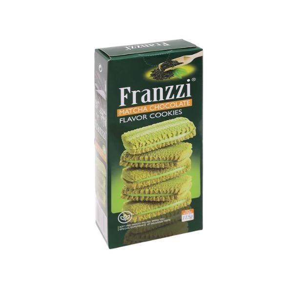  FRANZZI- Bánh quy socola trà xanh 115g 