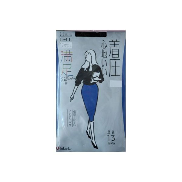  FUKUSKE- Quần tất áp lực không tưa rách LL Da sáng 