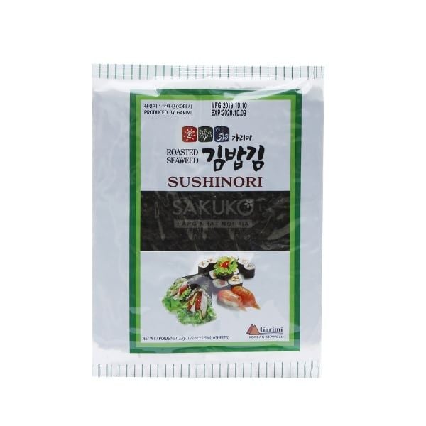  GARIMI- Lá kim cuốn cơm Gimbap 22g 