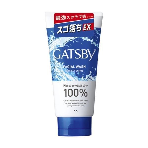  GATSBY- Sữa rửa mặt sạch bụi & dầu nhờn 130g 