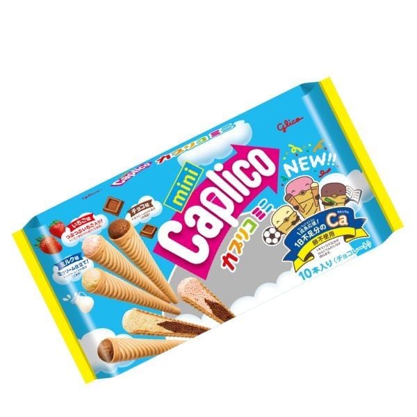  GLICO- Bánh ốc quế Caplico mini 87g 