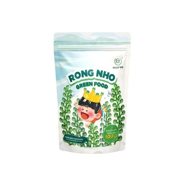  GREEN FOOD - Rong nho biển túi 100G 