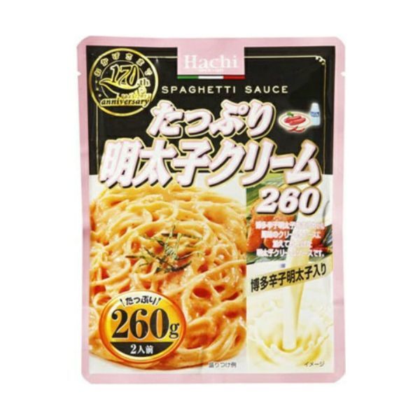  HACHI_Sốt mì spaghetti vị trứng cá tuyết kem 260g 