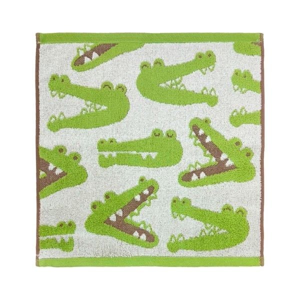 HAYASHI- Khăn mặt hình cá sấu 34x35cm 