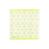 HAYASHI- Khăn mặt họa tiết ngôi sao vàng 34x35cm