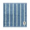 HAYASHI- Khăn mặt kẻ sọc xanh dương 34x35cm