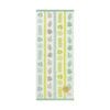 HAYASHI- Khăn tắm họa tiết hoa cỏ xanh lá 34x80cm