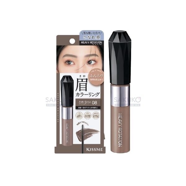  ISEHAN- Mascara chải đổi màu lông mày- Xám khói 08 