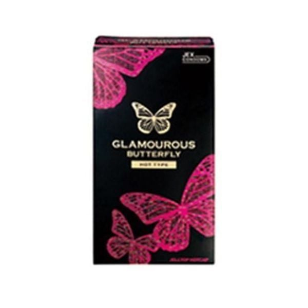  JEX- Bao cao su Glamourous Butterfly Hot 12 chiếc 