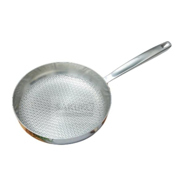  KAIYO- Chảo đúc inox 3 lớp dập nổi dáng cạn 24cm 