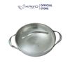 KAIYO- Chảo inox tay cầm 28cm có vung kính