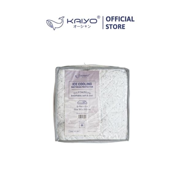  KAIYO- Ga lạnh họa tiết hoa nền ghi 2m x 2m2 