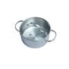 KAIYO- Nồi Inox đáy liền vung kính size 18cm