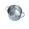 KAIYO- Nồi Inox đáy liền vung kính size 20cm