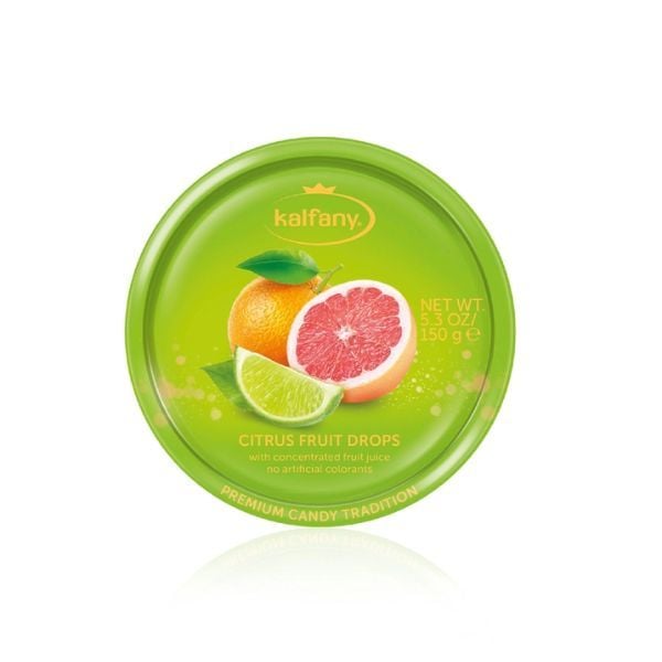  KALFANY- Kẹo vị cam chanh bưởi 150g 