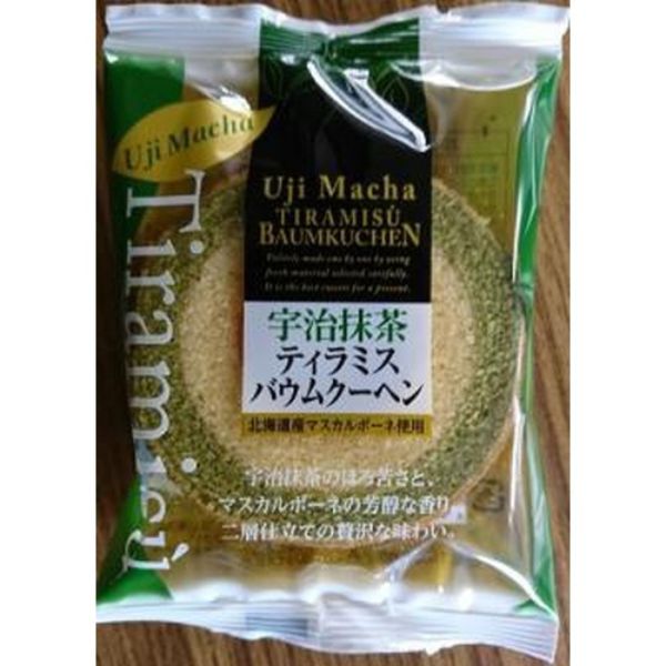  KASHIHARA - Bánh bông lan tiramisu trà xanh 70g 